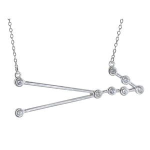 Taurus Constellation Necklace - 925 Sterling Silver